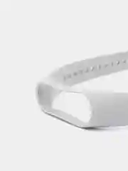 Серый силиконовый ремешок для фитнес браслета Xiaomi Mi Band 4, Mi Band 3
