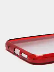 Красный чехол блестящий Xiaomi Redmi Note 11 4G, Redmi Note 11S накладка c блёстками