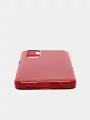 Красный чехол блестящий Xiaomi Redmi Note 11 4G, Redmi Note 11S накладка c блёстками