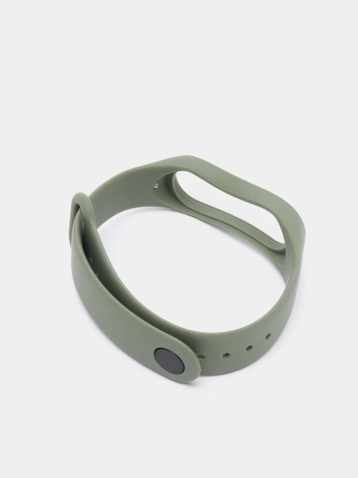 Лесной зеленый силиконовый ремешок для фитнес-браслетов Xiaomi Mi Band 3/4