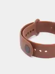 Коричневый силиконовый ремешок для фитнес-браслетов Xiaomi Mi Band 5 / 6