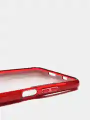 Красный чехол блестящий Xiaomi POCO M4 PRO 5G, Note 11 5G накладка c блёстками