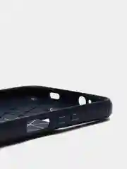 Темно-синий чехол для Xiaomi Redmi 9T, имитация вставок под карбон