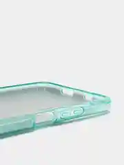 Бирюзовый чехол блестящий Xiaomi POCO M4 PRO 5G, Note 11 5G накладка c блёстками