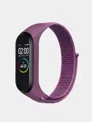 Фуксия нейлоновый ремешок для фитнес-браслетов Xiaomi Mi Band 3 / 4 / 5 / 6