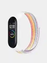 Прозрачный нейлоновый ремешок для фитнес-браслетов Xiaomi Mi Band 3 / 4 / 5 / 6