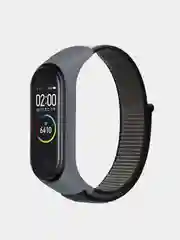 Серый меланж нейлоновый ремешок для фитнес-браслетов Xiaomi Mi Band 3 / 4 / 5 / 6