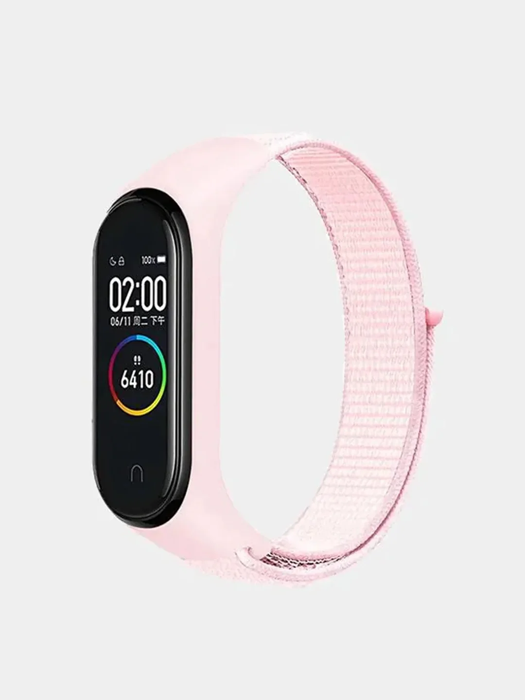 Коралловый меланж нейлоновый ремешок для фитнес-браслетов Xiaomi Mi Band 3 / 4 / 5 / 6