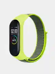 Лайм нейлоновый ремешок для фитнес-браслетов Xiaomi Mi Band 3 / 4 / 5 / 6