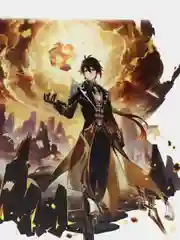 Акриловая 2D фигурка "Genshin Impact"