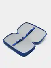 Лазурный пенал школьный, 2 отделения