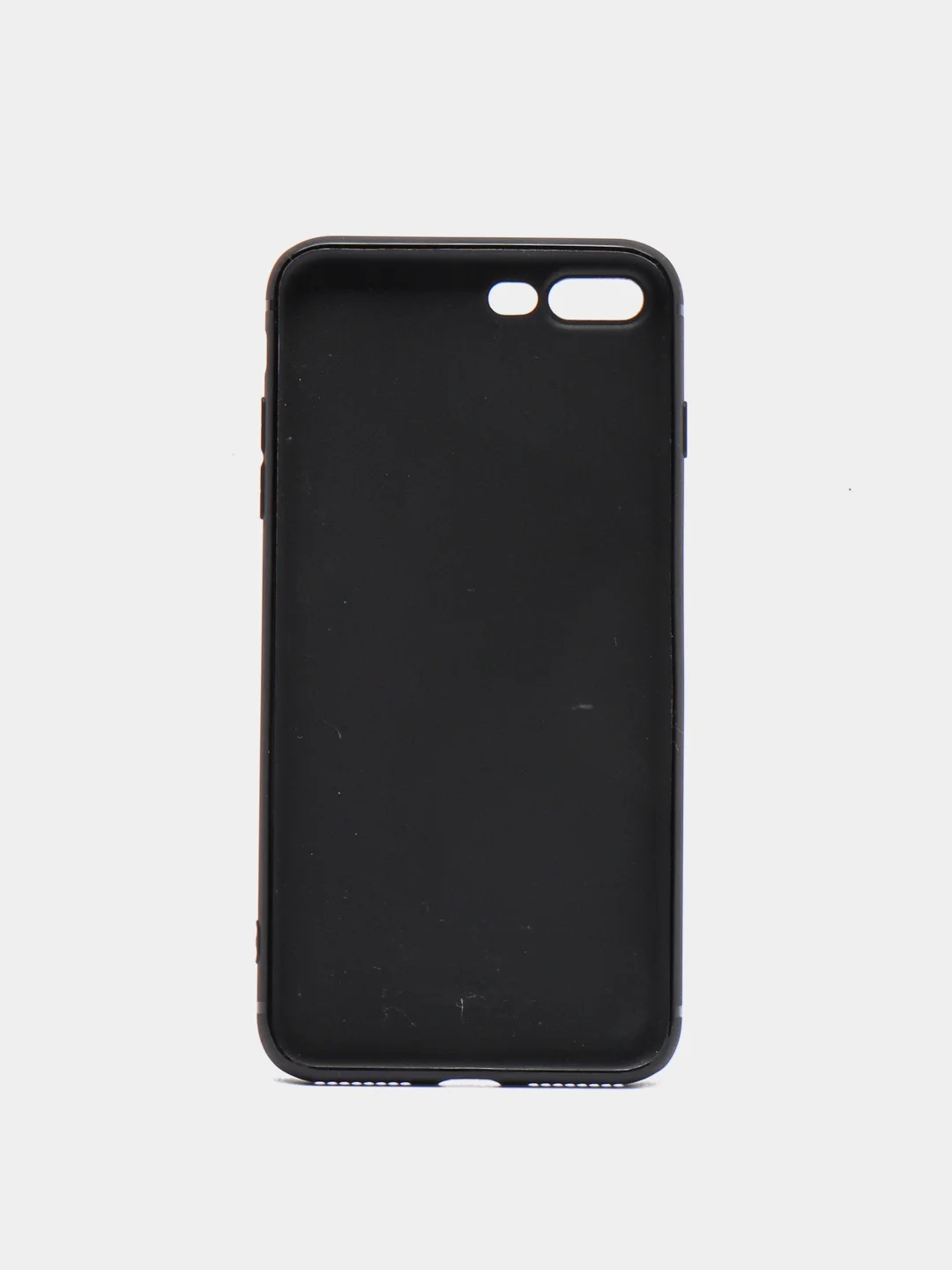 Черный силиконовый чехол для iPhone