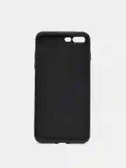 Черный силиконовый чехол для iPhone