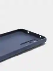 Синий чехол для Honor 9S, Y5P,  Honor 30 матовый силиконовый
