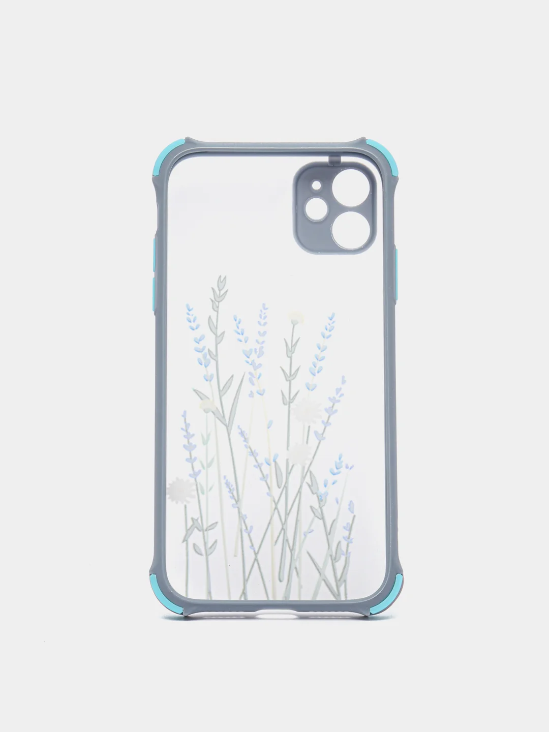 Фиолетовый чехол с цветами для Apple iPhone 12, 12 Pro, 12 Pro Max, 12 mini , 11 , 11 Pro, 11 Pro Max