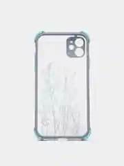 Фиолетовый чехол с цветами для Apple iPhone 12, 12 Pro, 12 Pro Max, 12 mini , 11 , 11 Pro, 11 Pro Max