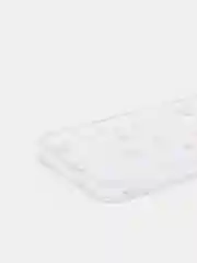 Белый прозрачный чехол с дизайном сердечек и цветовiPhone11,11Pro,11ProMax,XS,XSMax,XR,X,7/8Plus