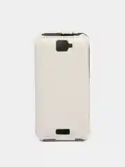 Белый флип-чехол для FLY IQ