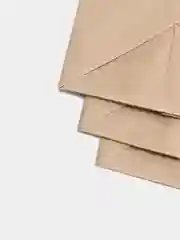 Пакет крафт бумажный, Новый год, новогодний