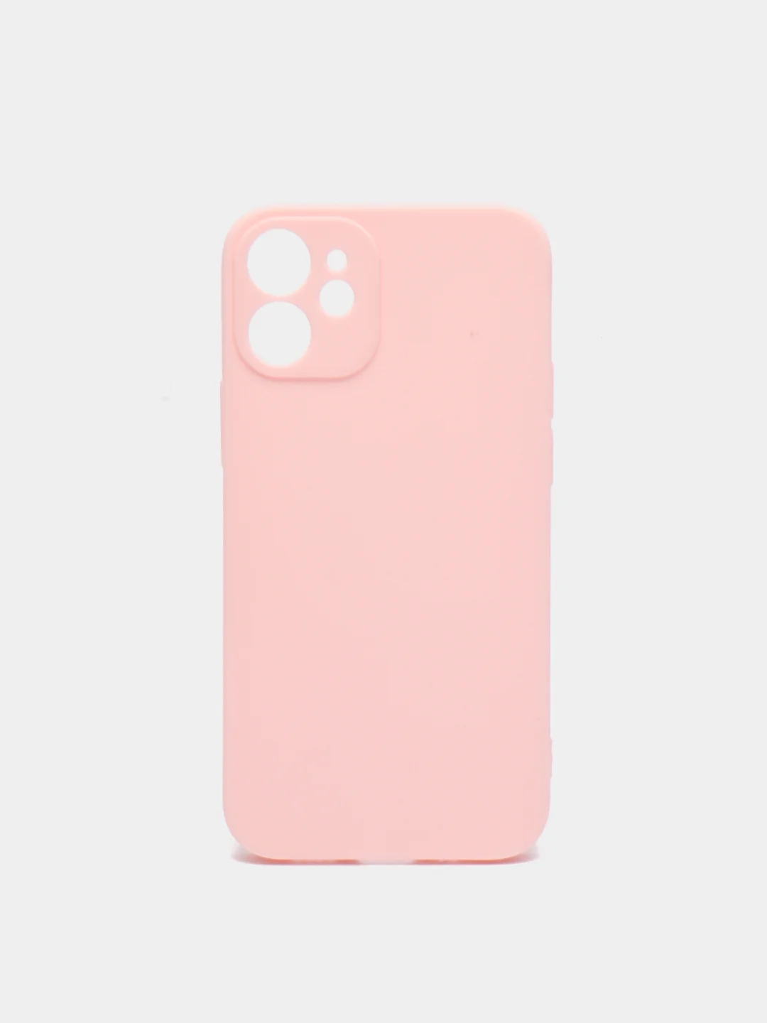 Розовый чехол силиконовый для iPhone 12, 12 Mini ,12 Pro, 12 Pro Max