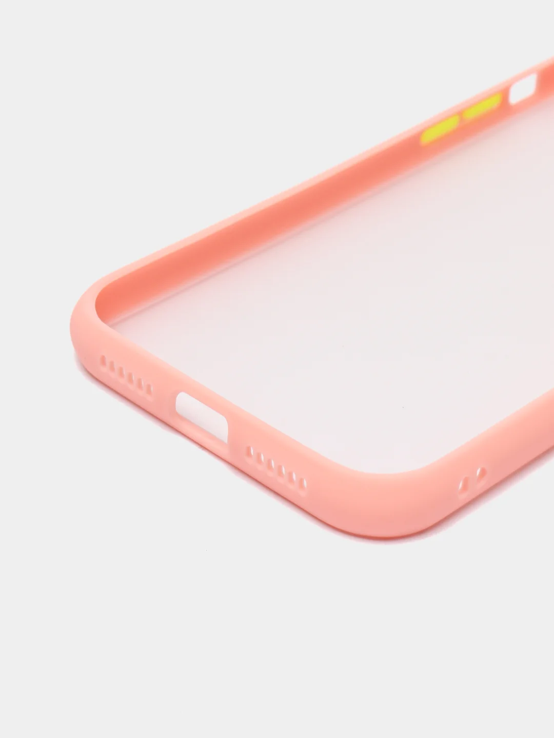 Розовый чехол с защитой камеры iPhone 7/8/se X / XR / 11 / 11 pro / 12 pro / 12 mini /12 pro max