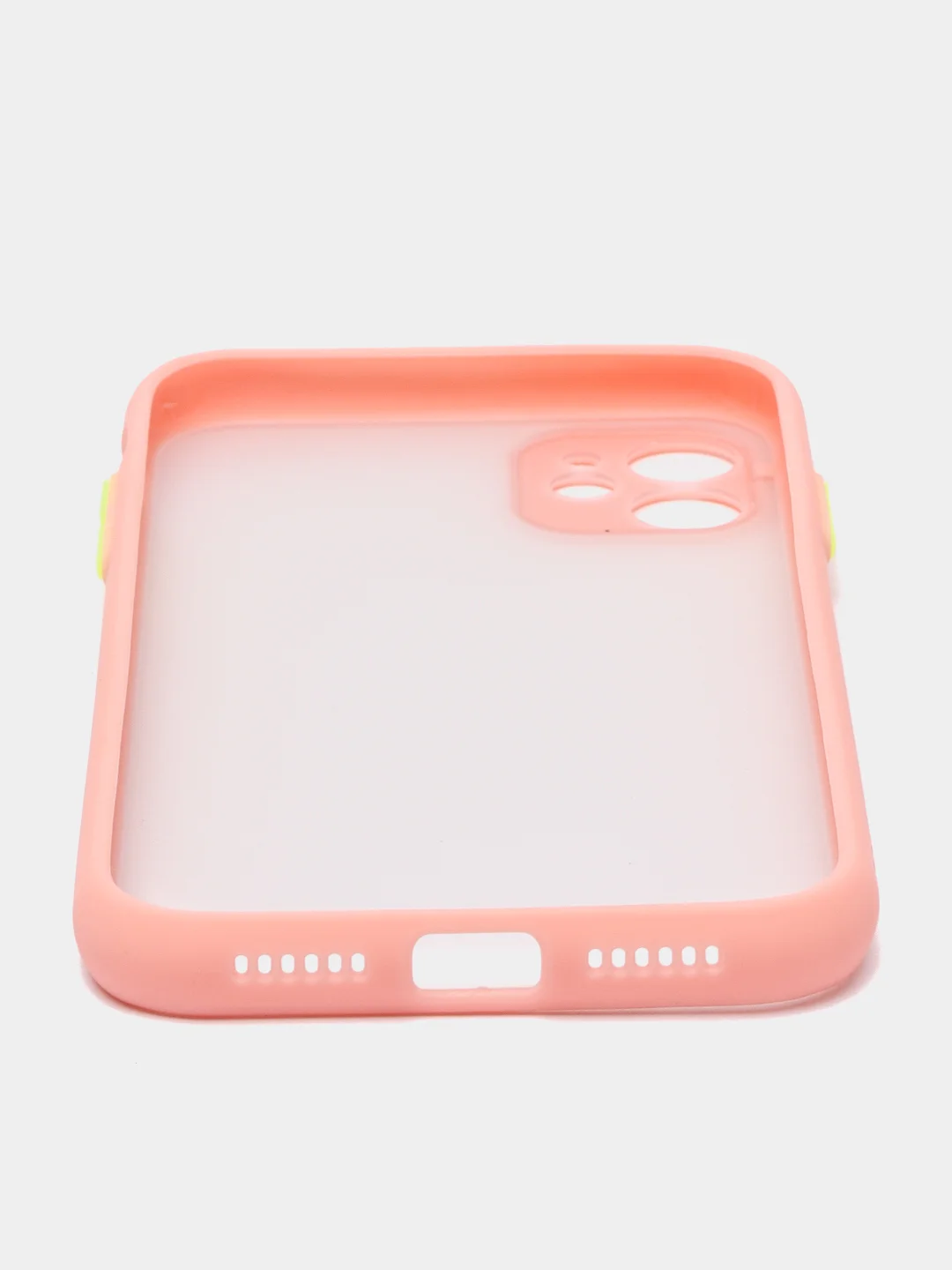 Розовый чехол с защитой камеры iPhone 7/8/se X / XR / 11 / 11 pro / 12 pro / 12 mini /12 pro max
