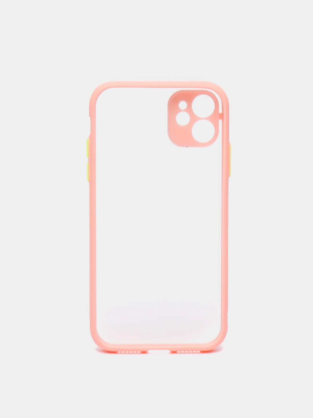 Розовый чехол с защитой камеры iPhone 7/8/se X / XR / 11 / 11 pro / 12 pro / 12 mini /12 pro max
