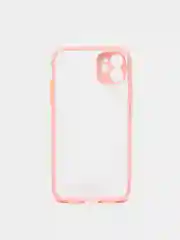 Розовый чехол с защитой камеры iPhone 7/8/se X / XR / 11 / 11 pro / 12 pro / 12 mini /12 pro max