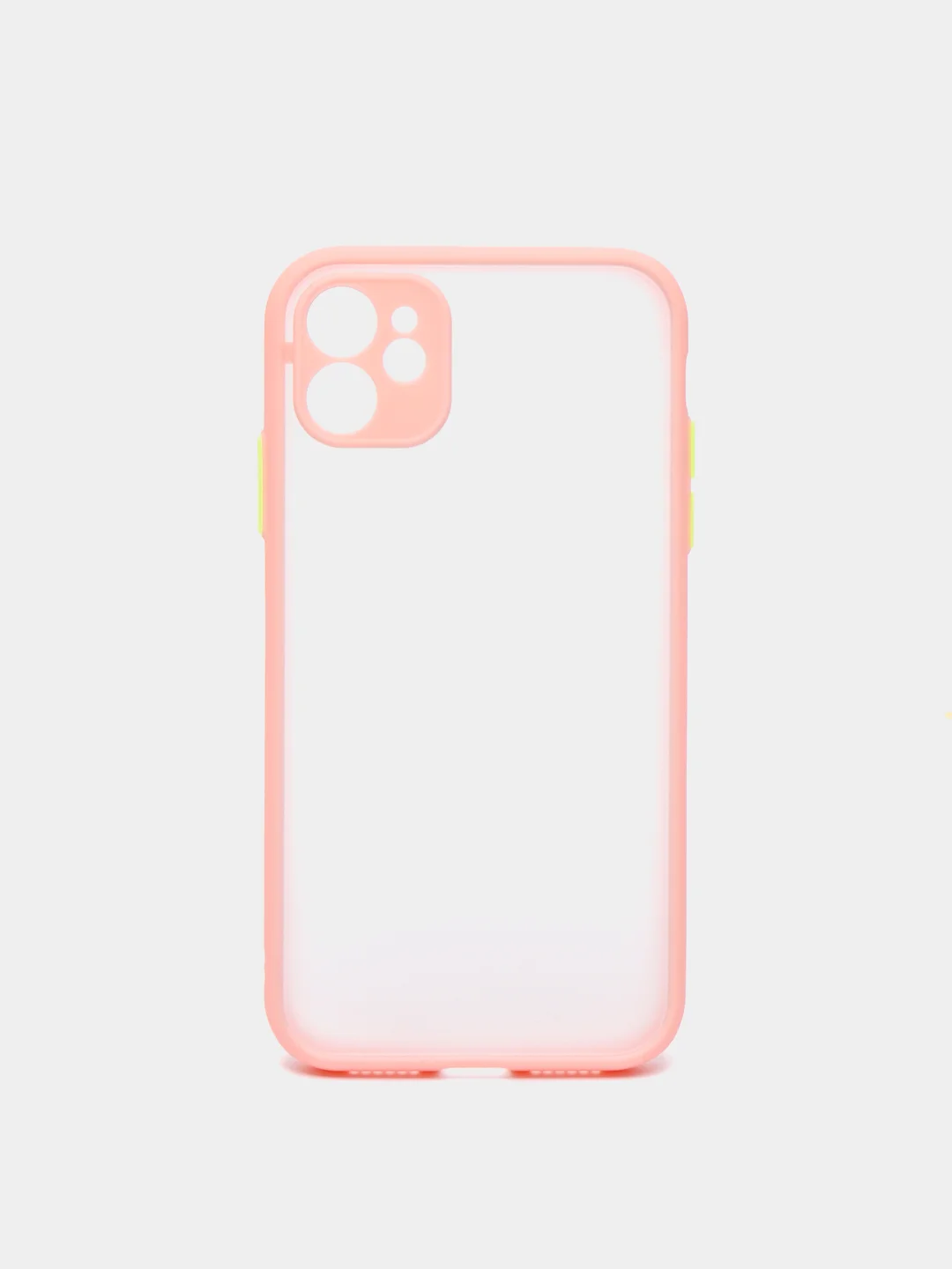 Розовый чехол с защитой камеры iPhone 7/8/se X / XR / 11 / 11 pro / 12 pro / 12 mini /12 pro max