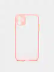 Розовый чехол с защитой камеры iPhone 7/8/se X / XR / 11 / 11 pro / 12 pro / 12 mini /12 pro max