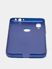 Темно-синий чехол для xiaomi soft-tuch