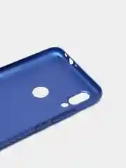 Темно-синий чехол для xiaomi soft-tuch