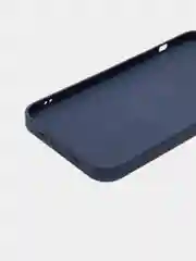 Серый чехол для iPhone Xr/ 11/ 12/ mini/ Pro/ ProMax, силиконовый со стеклянной панелью