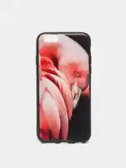 Коралловый яркий чехол, цветные принты-картинки iPhone 5S/SE/6/6S/7/8/Plus/X/XS/XR/11/12/Mini/Pro/Max