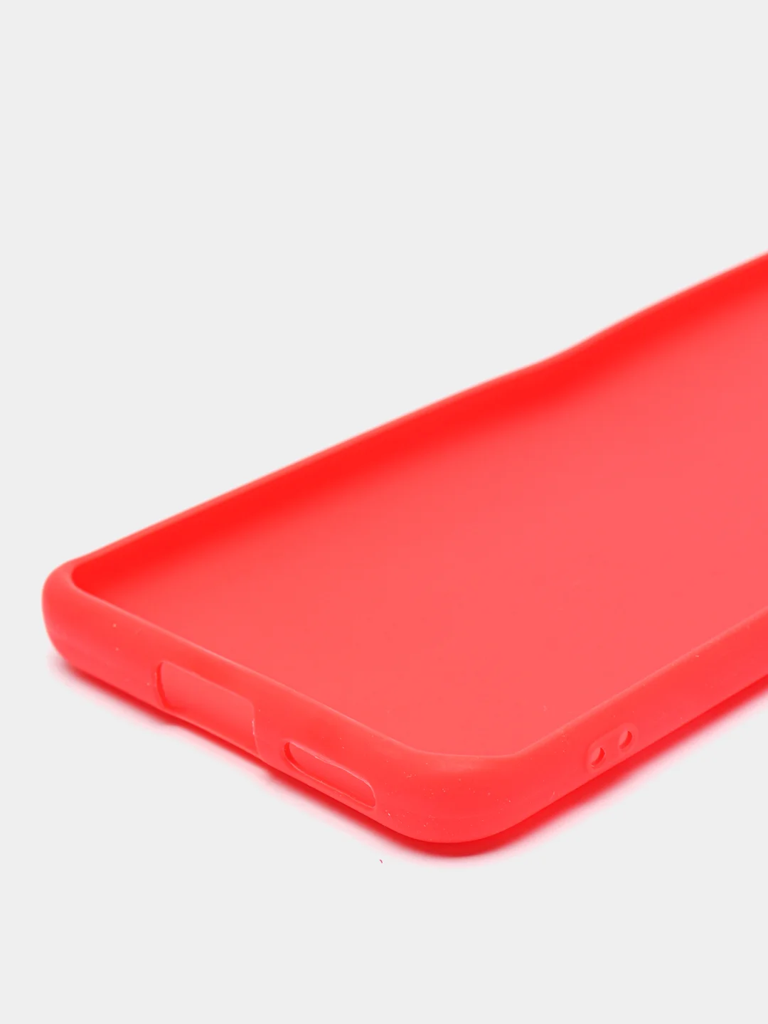 Красный чехол силиконовый матовый для Huawei P40 Lite/P30Lite/Honor 9C/9A/7A/9S/9X/30/20/8A/10Lite