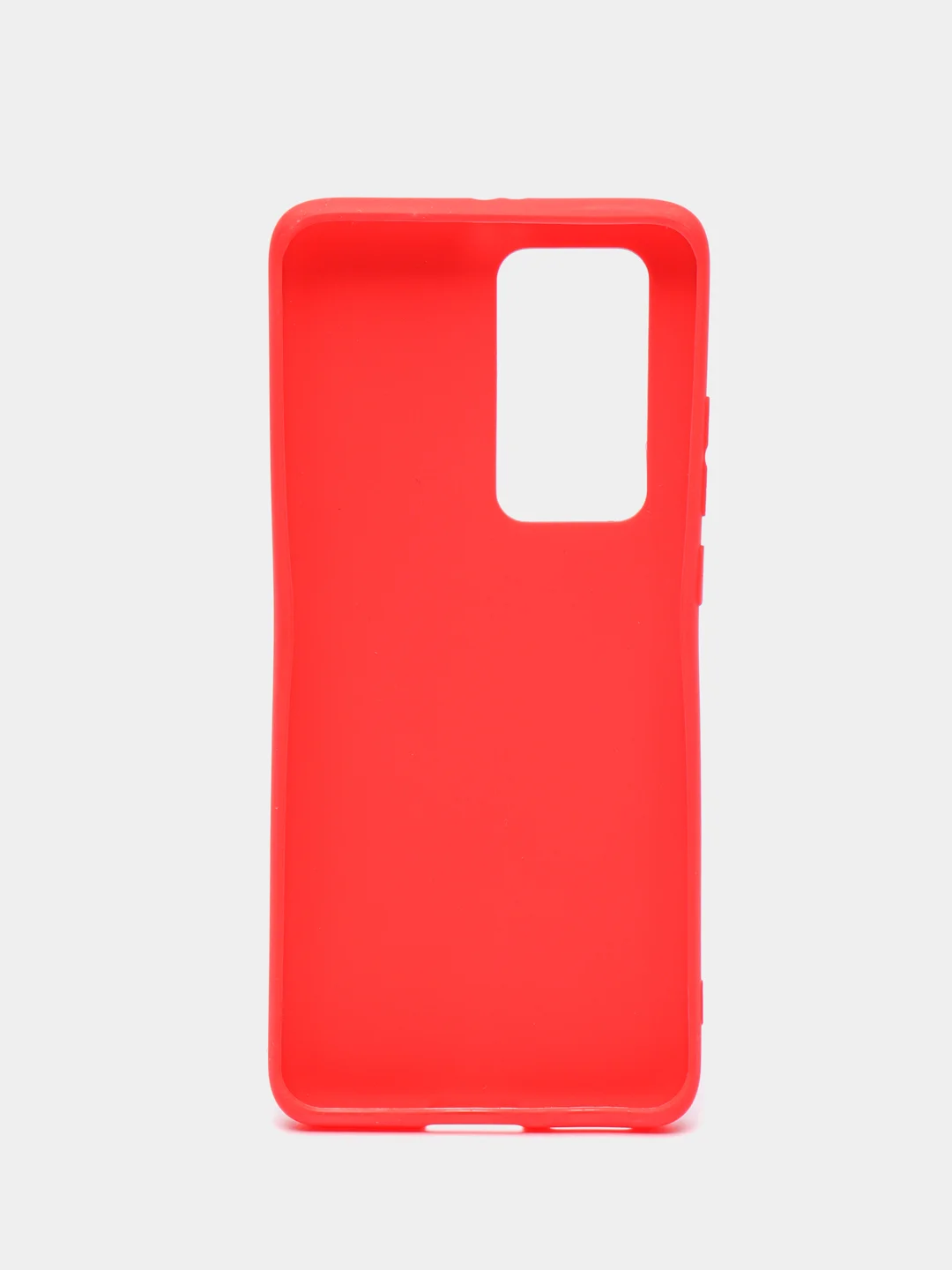 Красный чехол силиконовый матовый для Huawei P40 Lite/P30Lite/Honor 9C/9A/7A/9S/9X/30/20/8A/10Lite