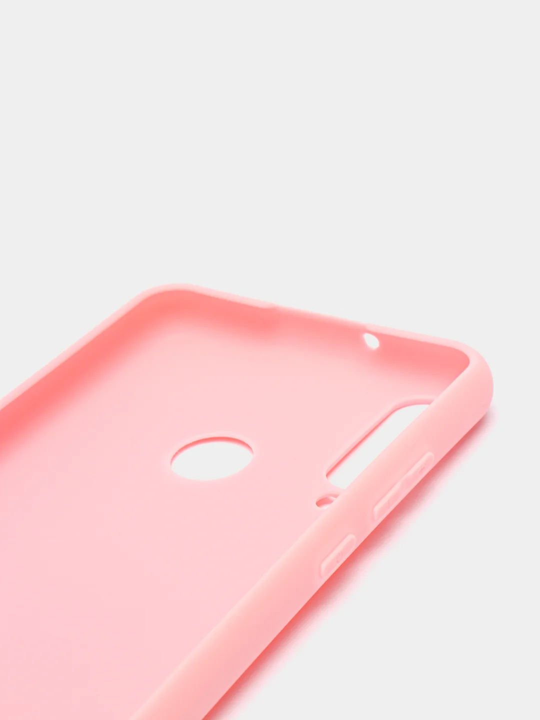 Розовый чехол силиконовый матовый для Huawei P40 Lite/P30Lite/Honor 9C/9A/7A/9S/9X/30/20/8A/10Lite