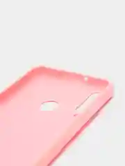 Розовый чехол силиконовый матовый для Huawei P40 Lite/P30Lite/Honor 9C/9A/7A/9S/9X/30/20/8A/10Lite