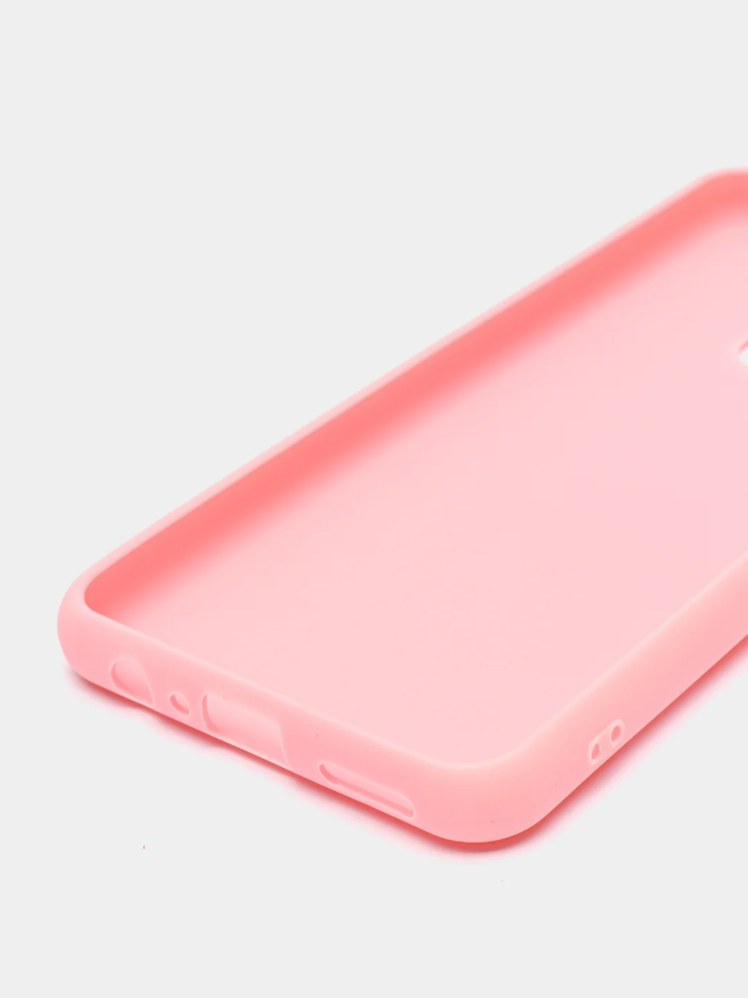 Розовый чехол силиконовый матовый для Huawei P40 Lite/P30Lite/Honor 9C/9A/7A/9S/9X/30/20/8A/10Lite