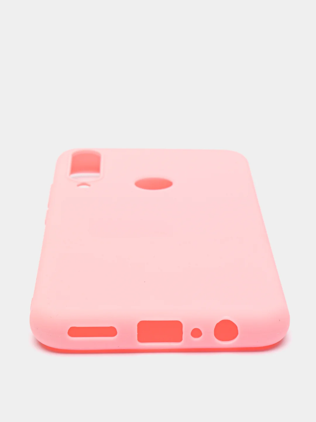 Розовый чехол силиконовый матовый для Huawei P40 Lite/P30Lite/Honor 9C/9A/7A/9S/9X/30/20/8A/10Lite