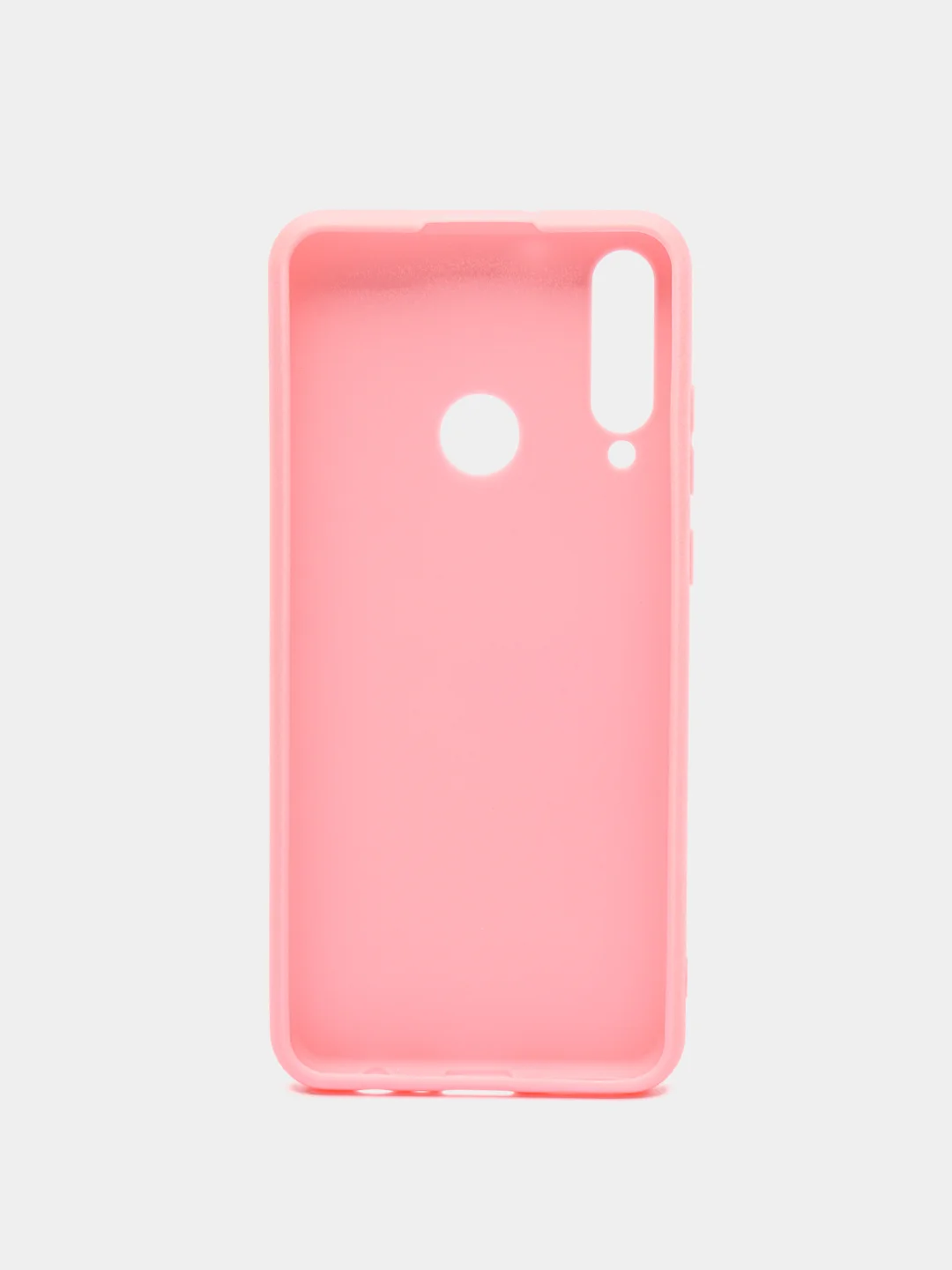Розовый чехол силиконовый матовый для Huawei P40 Lite/P30Lite/Honor 9C/9A/7A/9S/9X/30/20/8A/10Lite