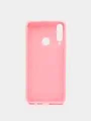 Розовый чехол силиконовый матовый для Huawei P40 Lite/P30Lite/Honor 9C/9A/7A/9S/9X/30/20/8A/10Lite