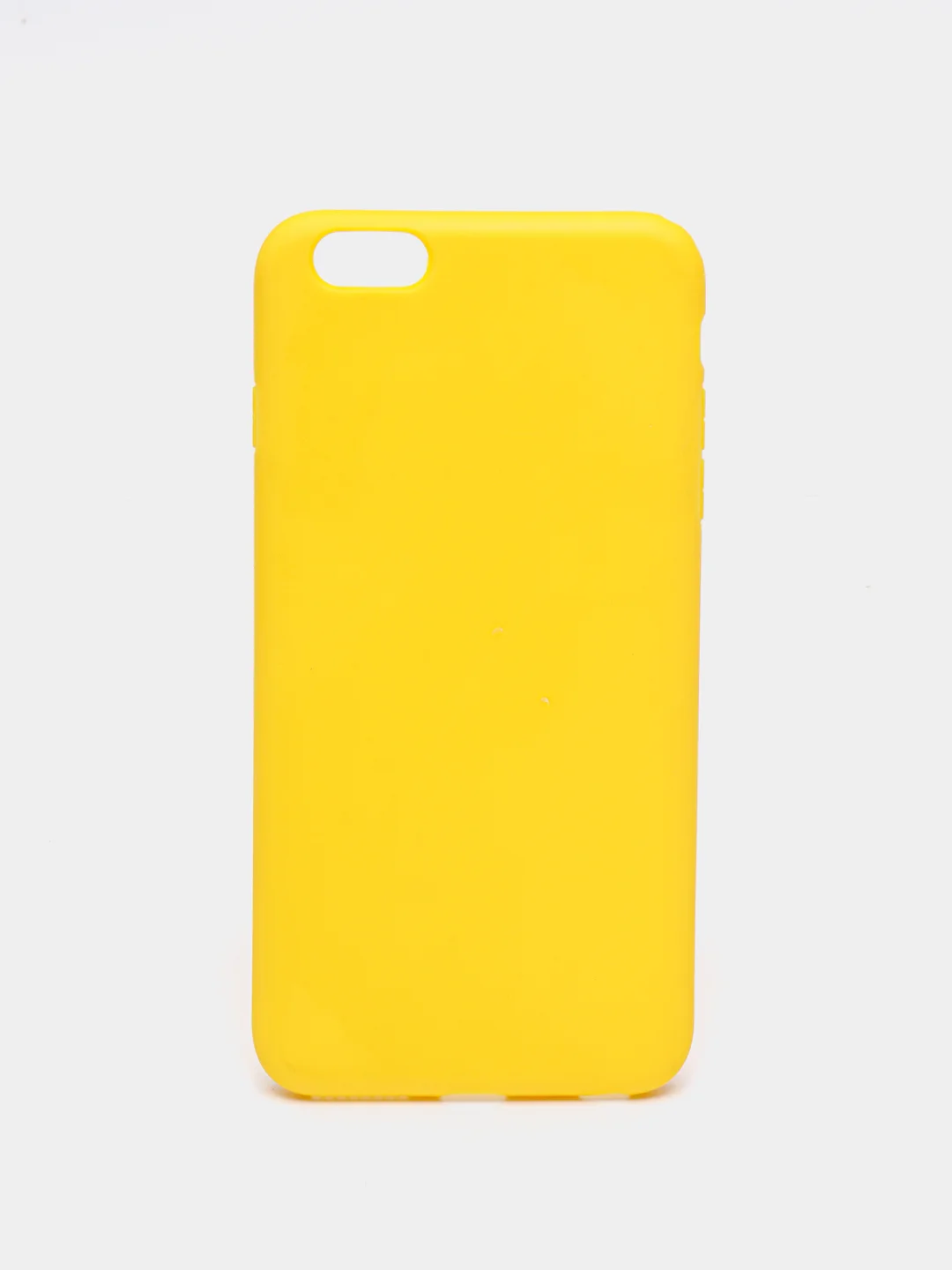 Желтый яркий силиконовый чехол для iPhone, 14 цветов