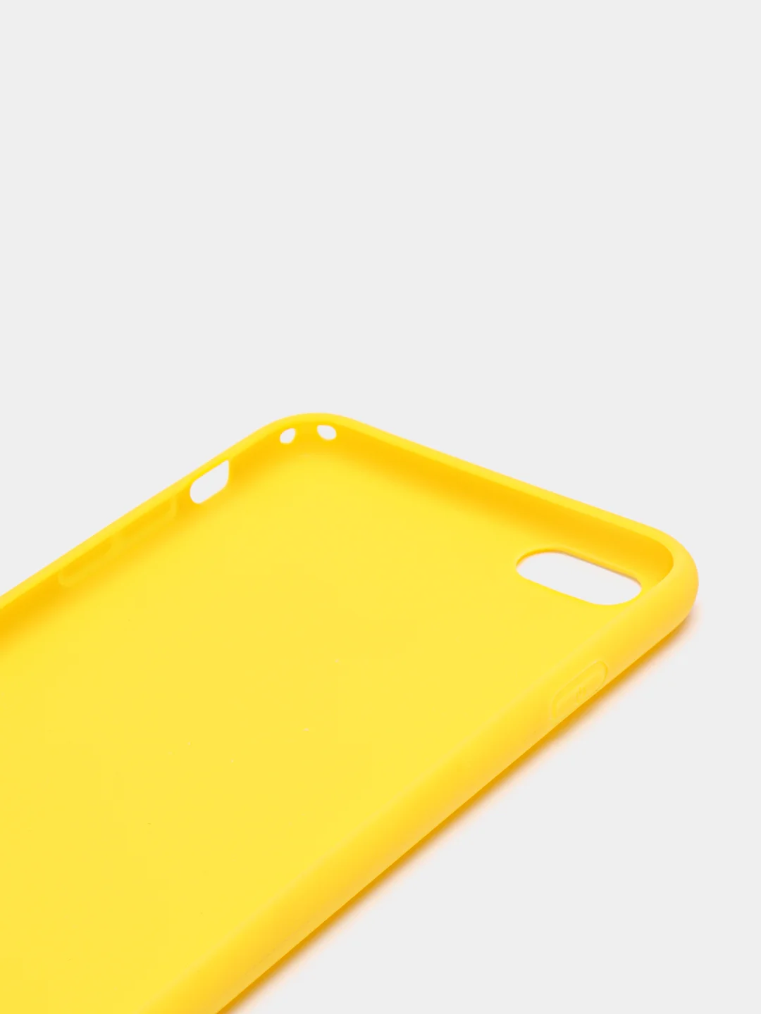 Желтый яркий силиконовый чехол для iPhone, 14 цветов