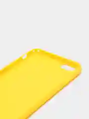 Желтый яркий силиконовый чехол для iPhone, 14 цветов