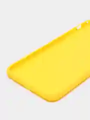 Желтый яркий силиконовый чехол для iPhone, 14 цветов