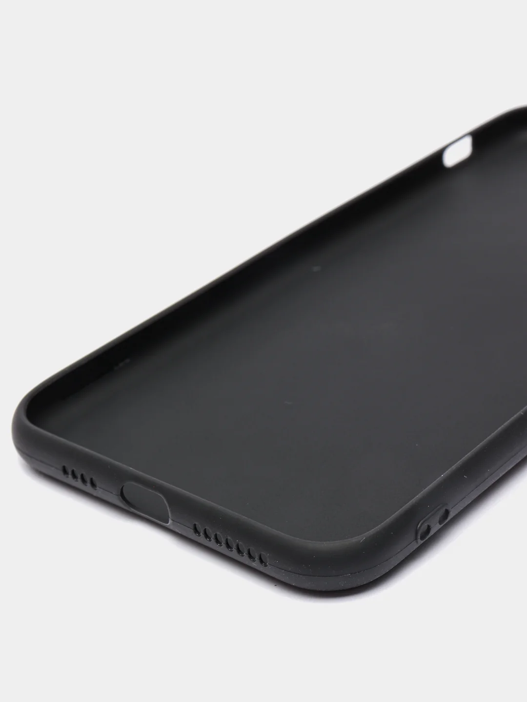 Черный яркий чехол цветные принты картинки iPhone 5S, SE 6 6S 7 8 Plus X XS XR 11 12 Mini Pro Max