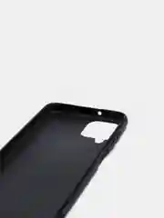 Темно-синий чехол силиконовый на Samsung Galaxy A12, М12