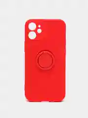 Красный чехол с кольцом для iPhone 12 Pro, 12, 12 mini, 11, XR