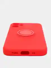 Красный чехол с кольцом для iPhone 12 Pro, 12, 12 mini, 11, XR